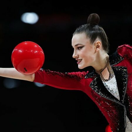 Дарья Варфоломеев выиграла многоборье на Чемпионате мира