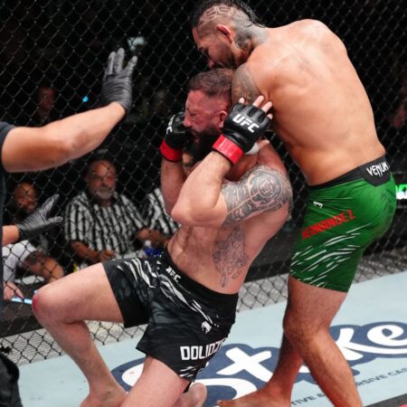 Роман Долидзе уступил Энтони Эрнандесу в главном бою UFC on ESPN 72