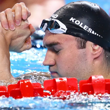 Климент Колесников стал чемпионом мира на дистанции 50 м на спине