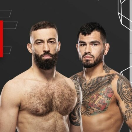 Роман Долидзе – Энтони Эрнандес: прогноз на главный бой UFC on ESPN 72, 10 августа 2025