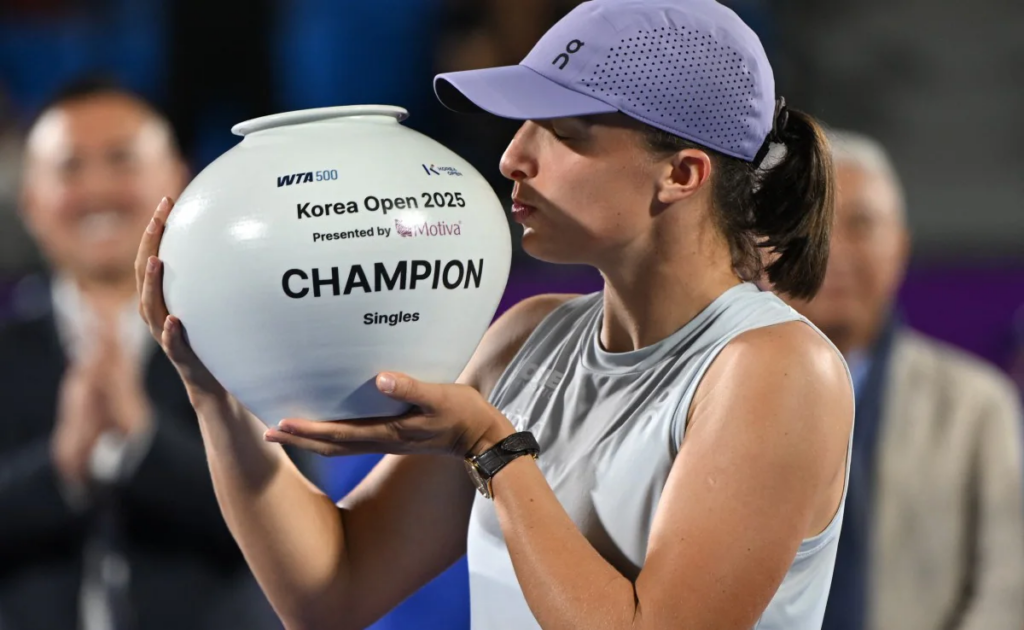 Ига Свентек выиграла турнир WTA-500 в Сеуле 