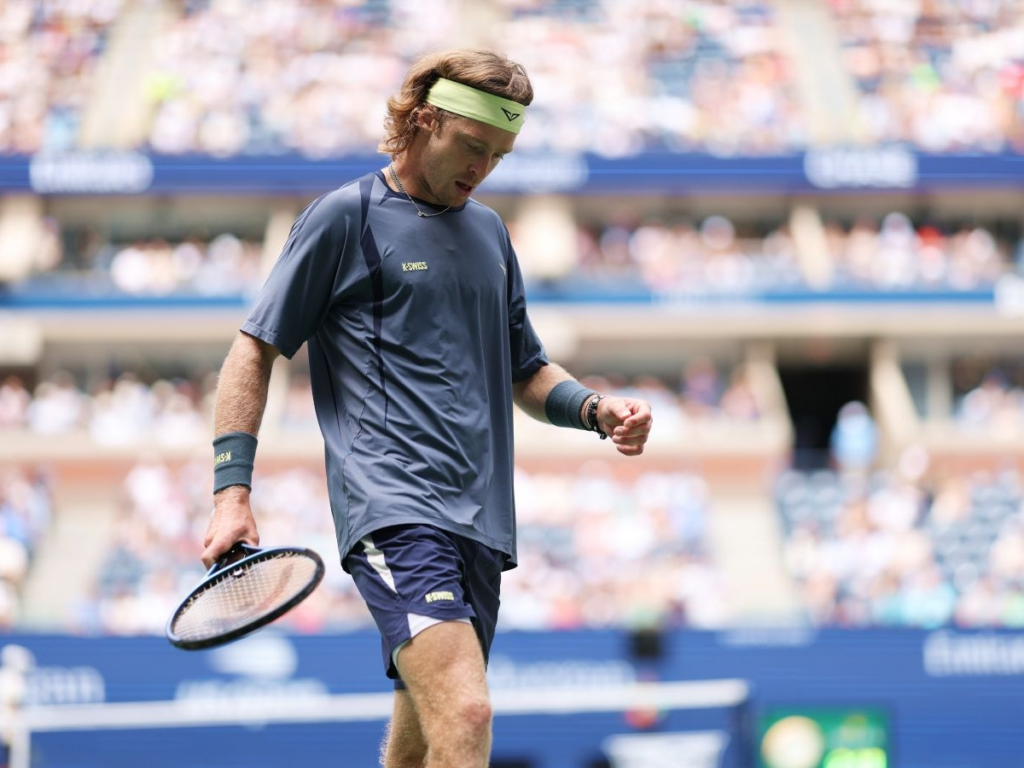 Рублев завершил выступление на US Open 2025