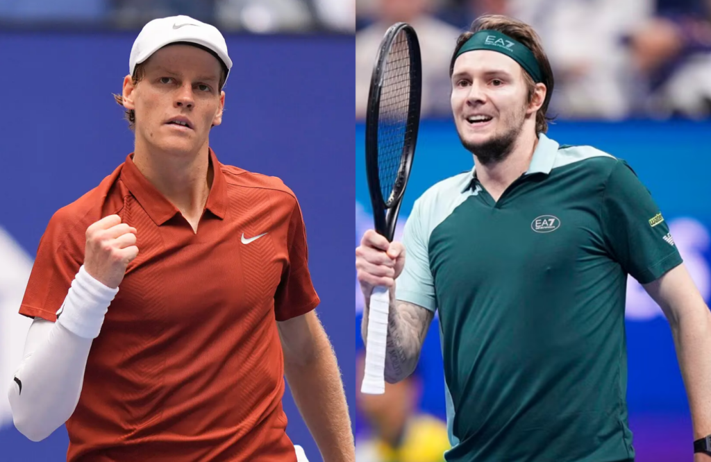 Янник Синнер – Александр Бублик, прогноз на 1/4 US Open, 2 сентября 2025