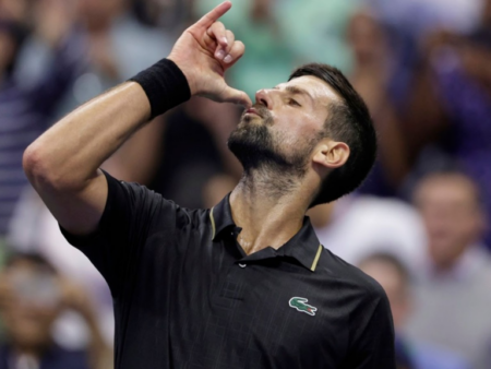 Новак Джокович обыграл Тэйлора Фрица в 1/4 финала US Open