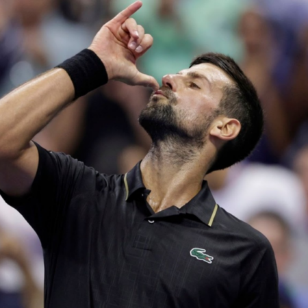 Новак Джокович обыграл Тэйлора Фрица в 1/4 финала US Open
