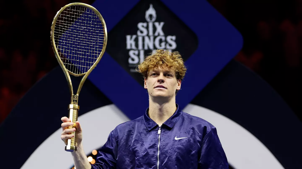 Синнер обыграл Алькараса в финале Six Kings Slam