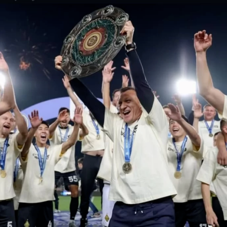 Кайрат стал чемпионом Казахстана по футболу во второй раз подряд