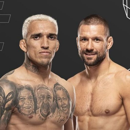Чарльз Оливейра — Матеуш Гэмрот: прогноз на главный бой UFC Fight Night 261, 12 октября 2025