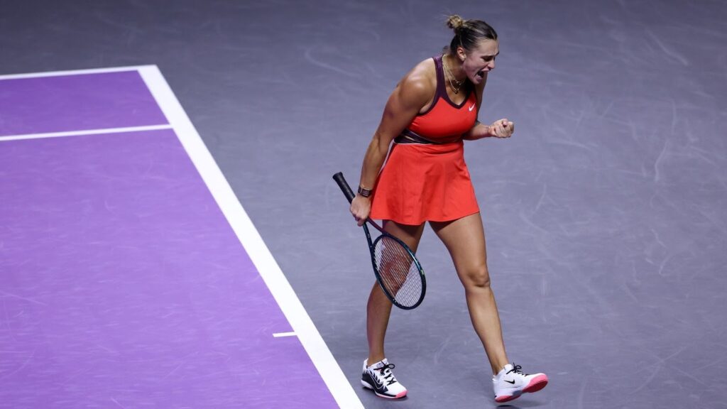 Арина Соболенко одержала вторую победу на Итоговом чемпионате WTA