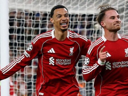 Ливерпуль обыграл Реал в матче Лиги Чемпионов благодаря голу МакАллистера – 1:0