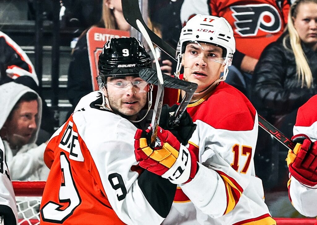 Ассист Шаранговича помог «Калгари» обыграть «Филадельфию»