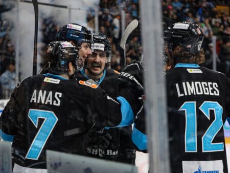 Минское «Динамо» разгромило «Сибирь» и завершило домашнюю серию с 7-ю победами в 8-ми матчах