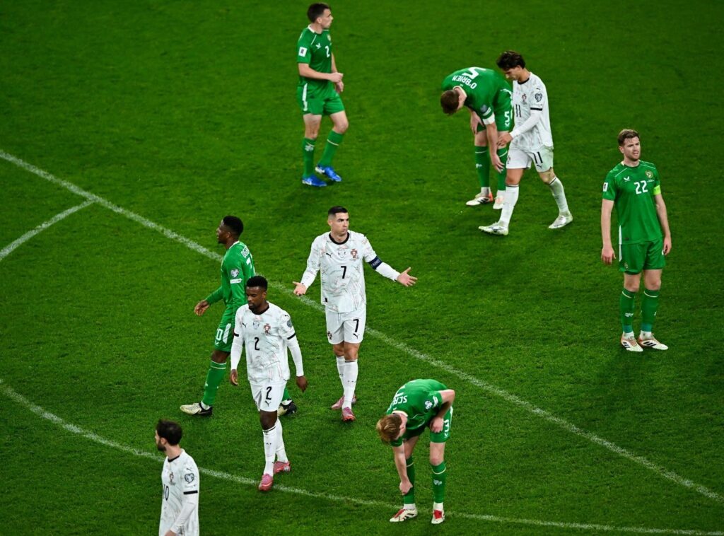 Португалия проиграла Ирландии