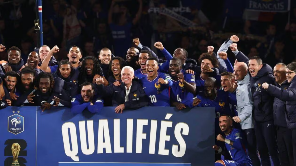 Сборная Франции разгромила команду Украины