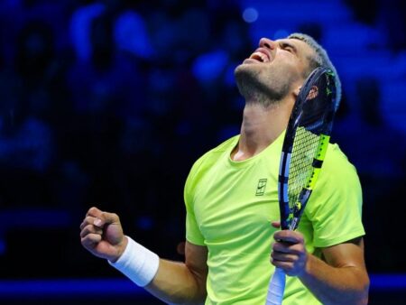 Карлос Алькарас вышел в 1/2 финала Итогового турнира ATP