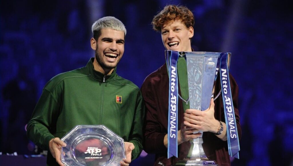 Янник Синнер обыграл Карлоса Алькараса в финале Итогового турнира ATP