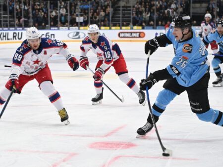 Минское «Динамо» одержало пятую победу подряд в КХЛ