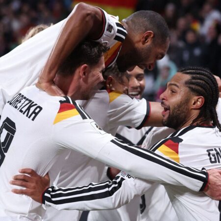 Сборная Германии разгромила Словакию (6:0) и напрямую вышла на ЧМ-2026