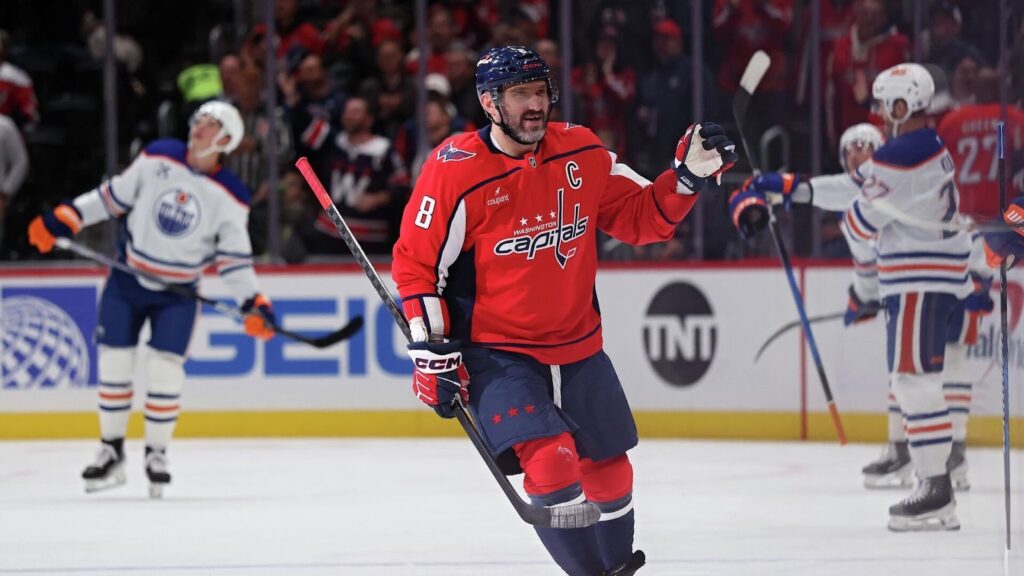 «Вашингтон Кэпиталз» во главе с Александром Овечкиным крупно обыграл «Эдмонтон» матче регулярного сезона НХЛ