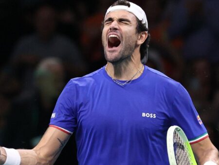 Сборная Италии без Синнера вышла в полуфинал Кубка Дэвиса-2025