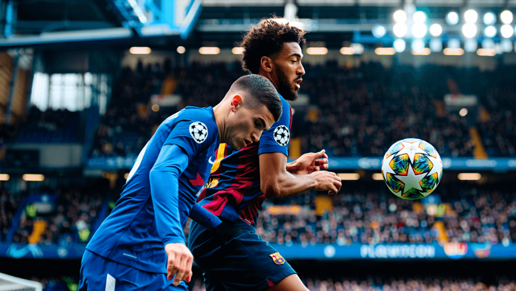 Челси разгромил Барселону в матче Лиги Чемпионов