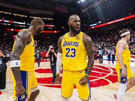 Леброн Джеймс прервал уникальную результативную серию с 10+ очками, длившуюся с 2007 года