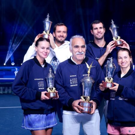 Даниил Медведев обыграл Александра Бублика в рамках турнира «Трофеи Северной Пальмиры»