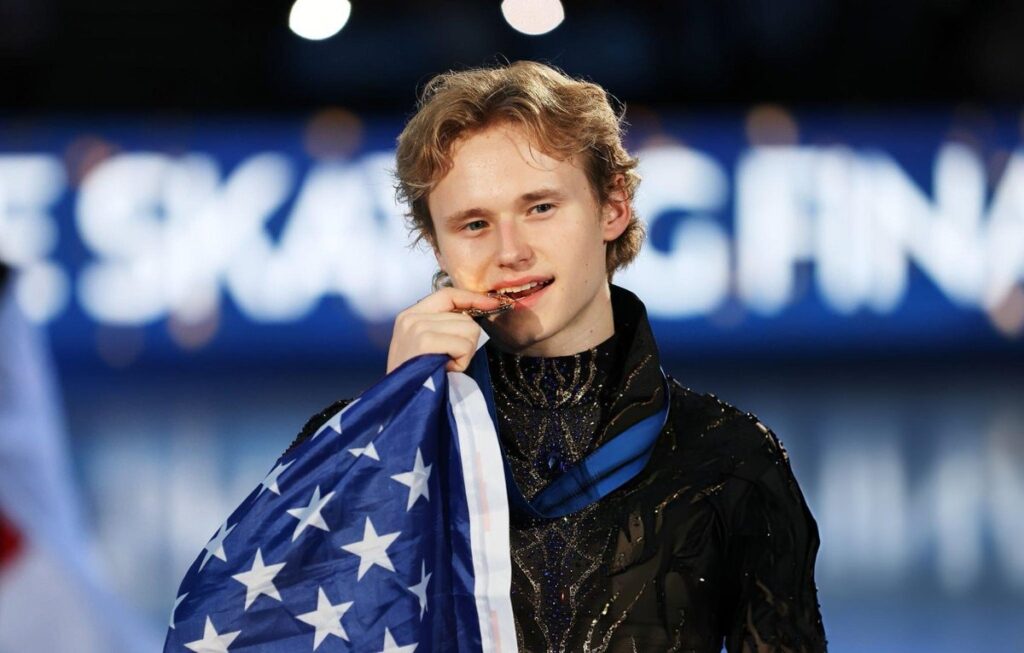 Илья Малинин первым в истории исполнил семь четверных прыжков в произвольной программе