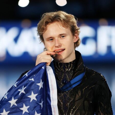 Илья Малинин первым в истории исполнил семь четверных прыжков в произвольной программе