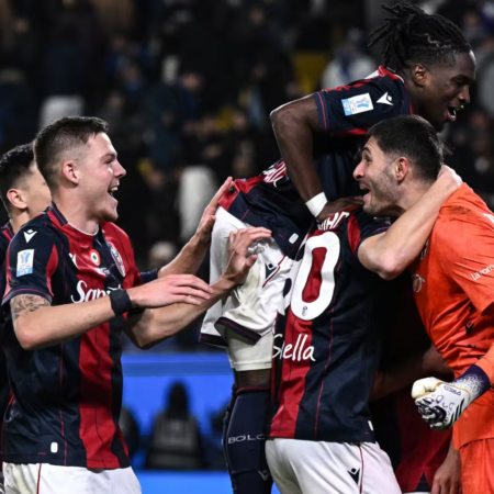 Болонья сенсационно обыграла Интер и вышла в финал Суперкубка Италии