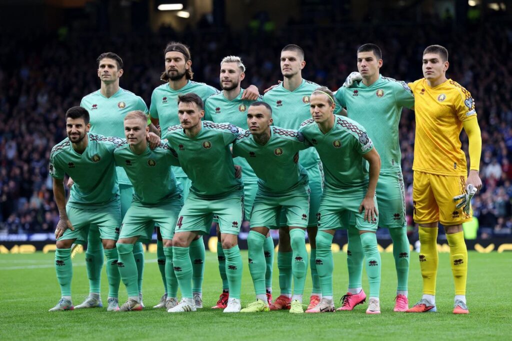 Сборная Беларуси по футболу завершит год на 99-м месте рейтинга ФИФА