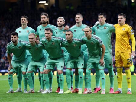 Сборная Беларуси завершит год на 99-м месте рейтинга ФИФА