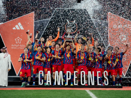 Барселона выиграла Суперкубок Испании