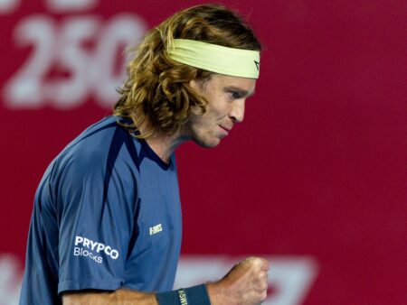 Андрей Рублев вышел в полуфинал турнира ATP-250 в Гонконге