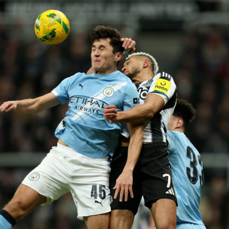 Манчестер Сити обыграл Ньюкасл в первом полуфинальном матче Кубка лиги