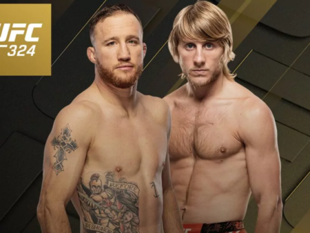 Джастин Гейджи — Пэдди Пимблетт: прогноз на главный бой UFC 324, 25 января 2026