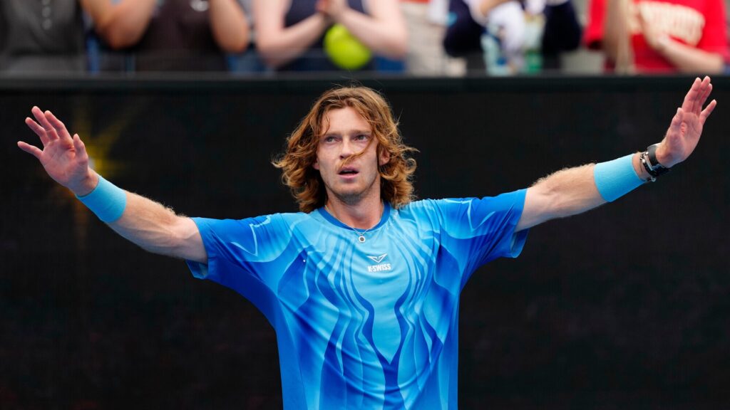Андрей Рублев победил Маттео Арнальди в первом матче Australian Open-2026