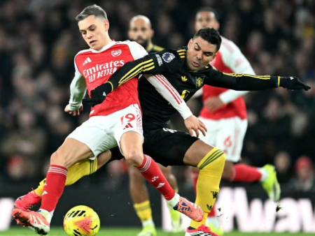Арсенал проиграл Манчестер Юнайтед в 23-м туре АПЛ
