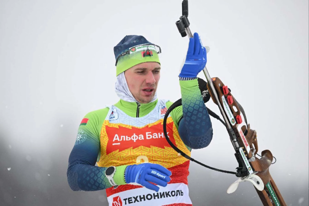 Сборная Беларуси по биатлону завоевала золото на домашнем этапе Кубка Содружества