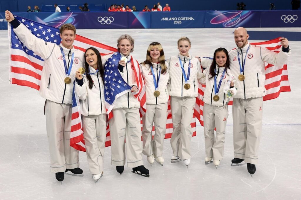 США выиграли командный турнир по фигурному катанию на ОИ-2026