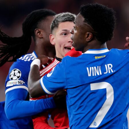 Престианни временно отстранен из-за инцидента с Винисиусом