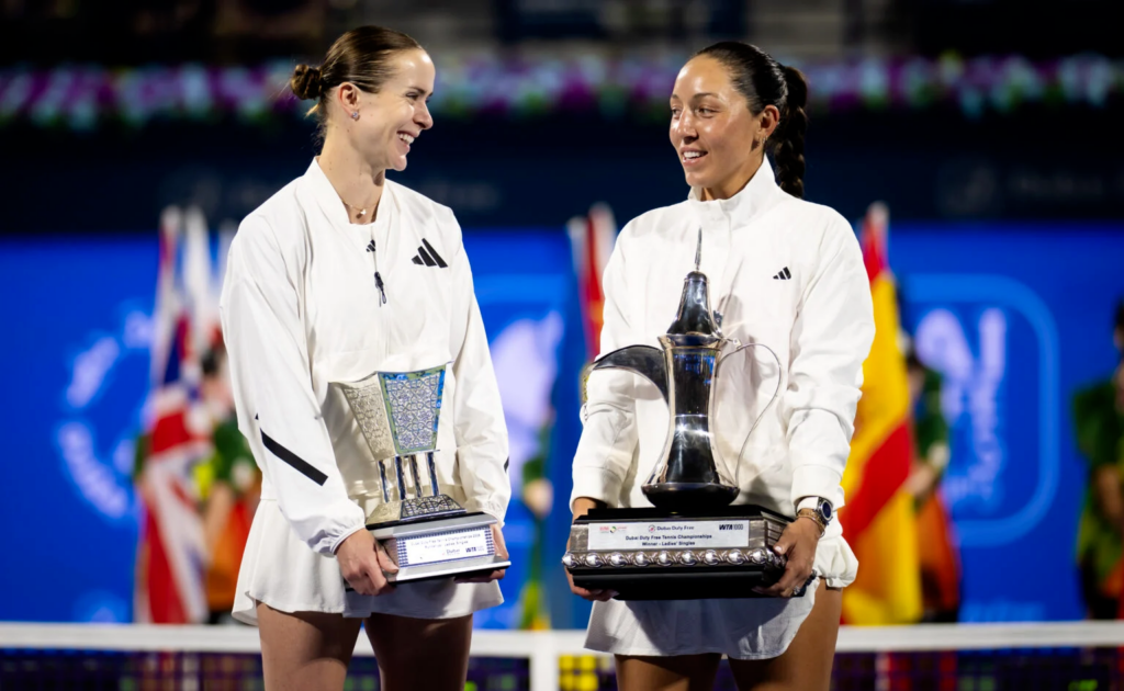 Джессика Пегула обыграла Элину Свитолину в финале турнира в Дубае, 2026