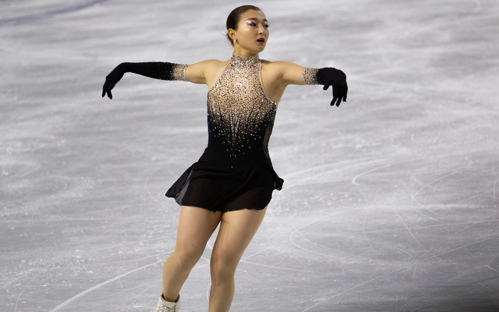 Каори Сакамото стала лучшей в короткой программе командного турнира на Олимпийских играх  