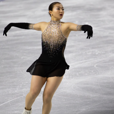 Каори Сакамото стала лучшей в короткой программе командного турнира на Олимпийских играх