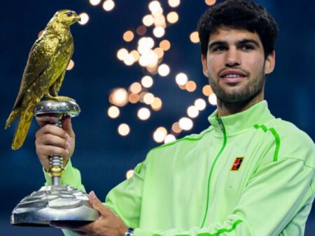 Карлос Алькарас выиграл турнир в Дохе