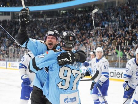 Минское «Динамо» с победы стартовало в серии плей-офф КХЛ