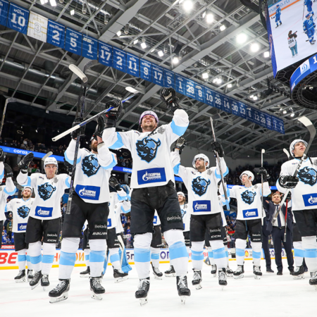 «Динамо-Минск» стало первым участником четвертьфинала Кубка Гагарина