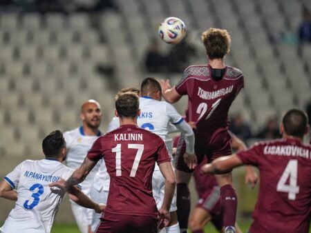 Сборная Беларуси по футболу победила Кипр в товарищеском матче