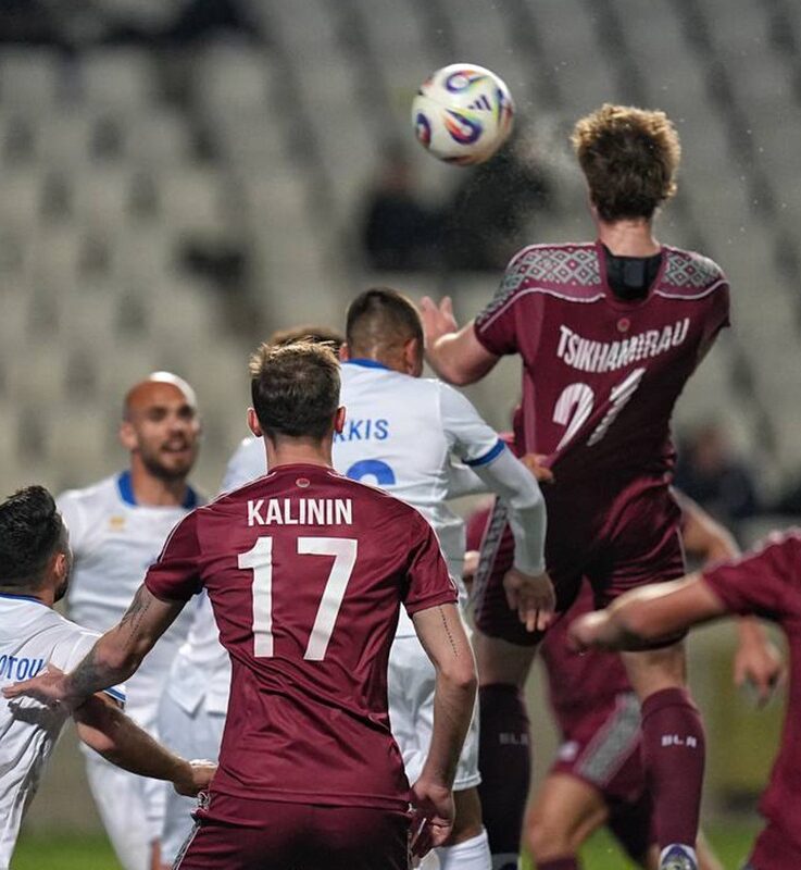 Сборная Беларуси по футболу победила Кипр в товарищеском матче