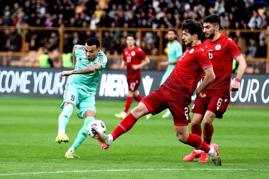 Сборная Беларуси обыграла Армению в товарищеском матче